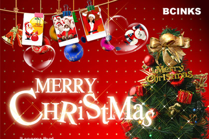 BCinks China Wish you a Merry Christmas and a Happy New Year!